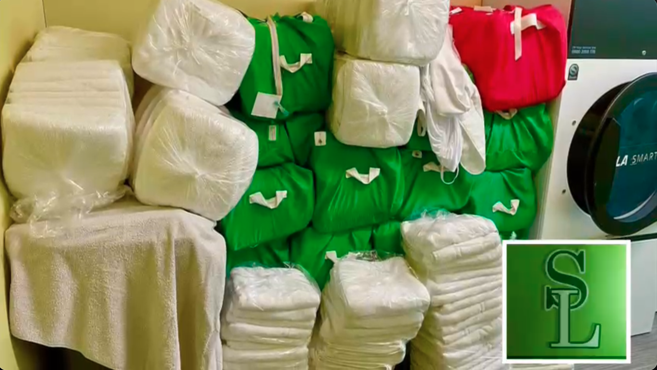 Commercial laundry equipment