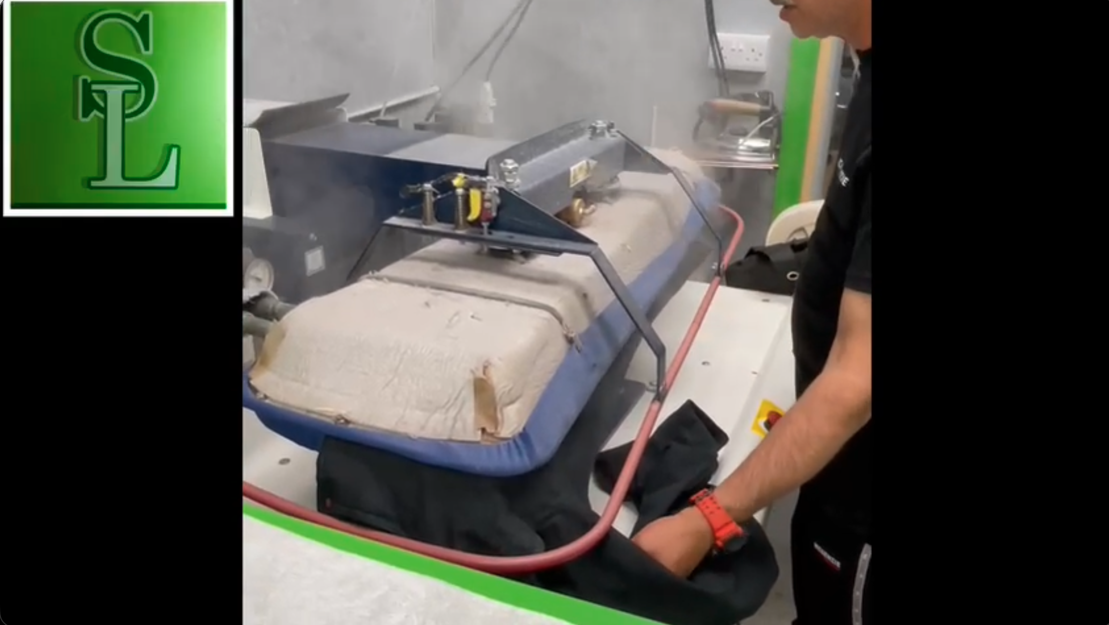 Commercial laundry equipment